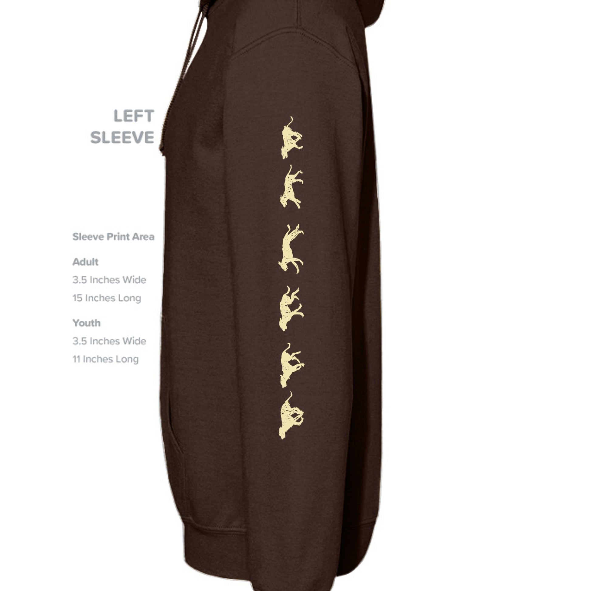 Brown - IND420XD - SLEEVE_LEFT