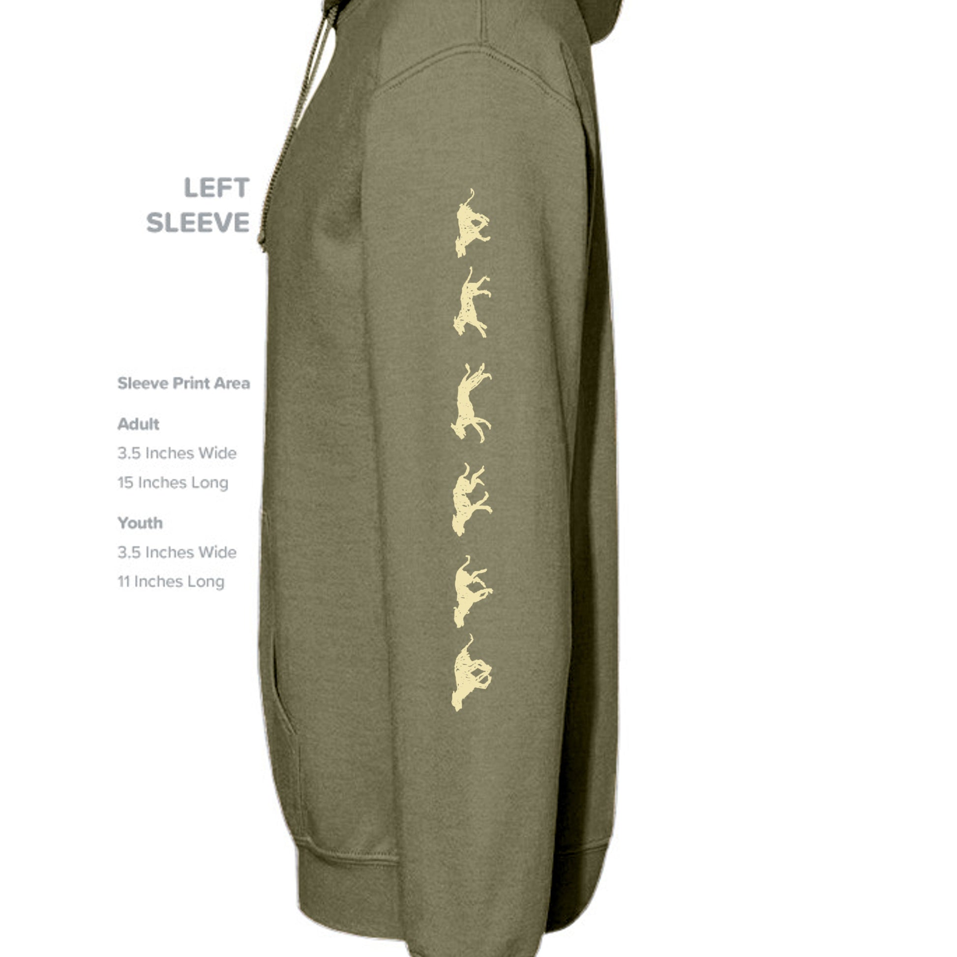 Olive - IND420XD - SLEEVE_LEFT