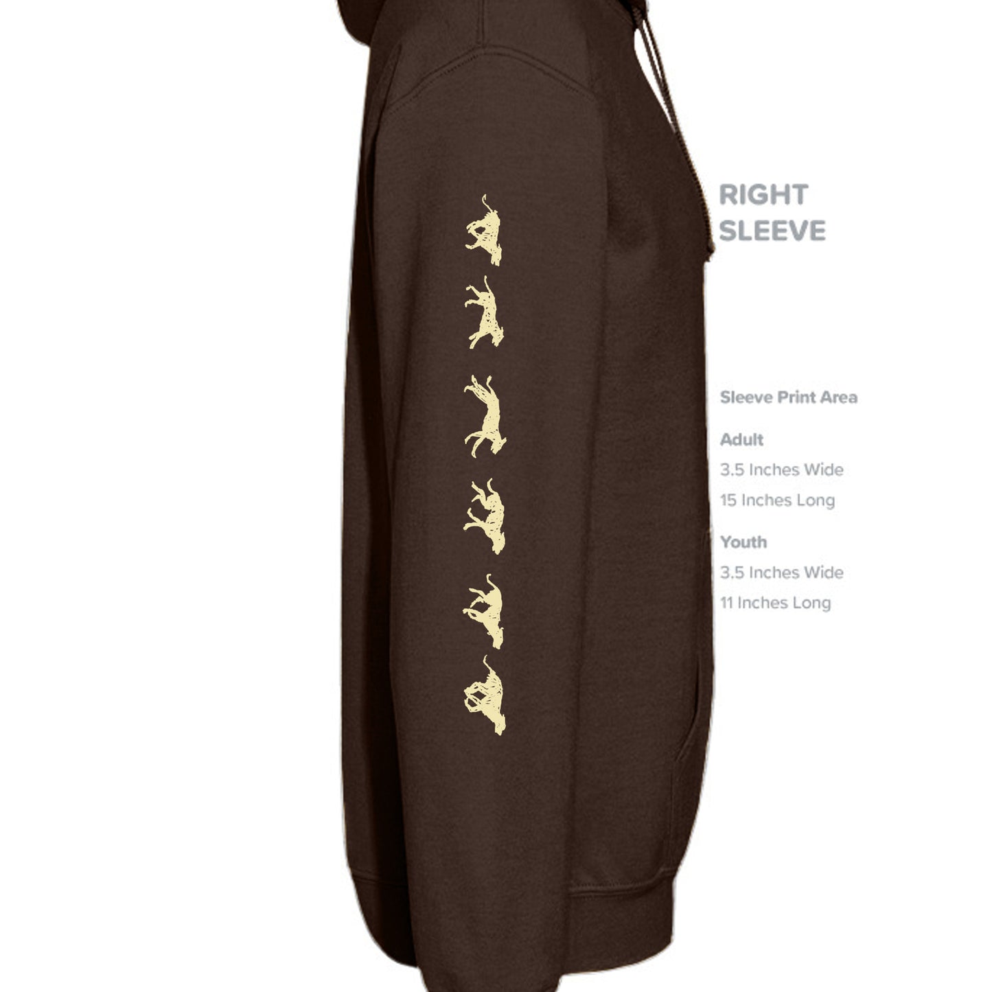 Brown - IND420XD - SLEEVE_RIGHT