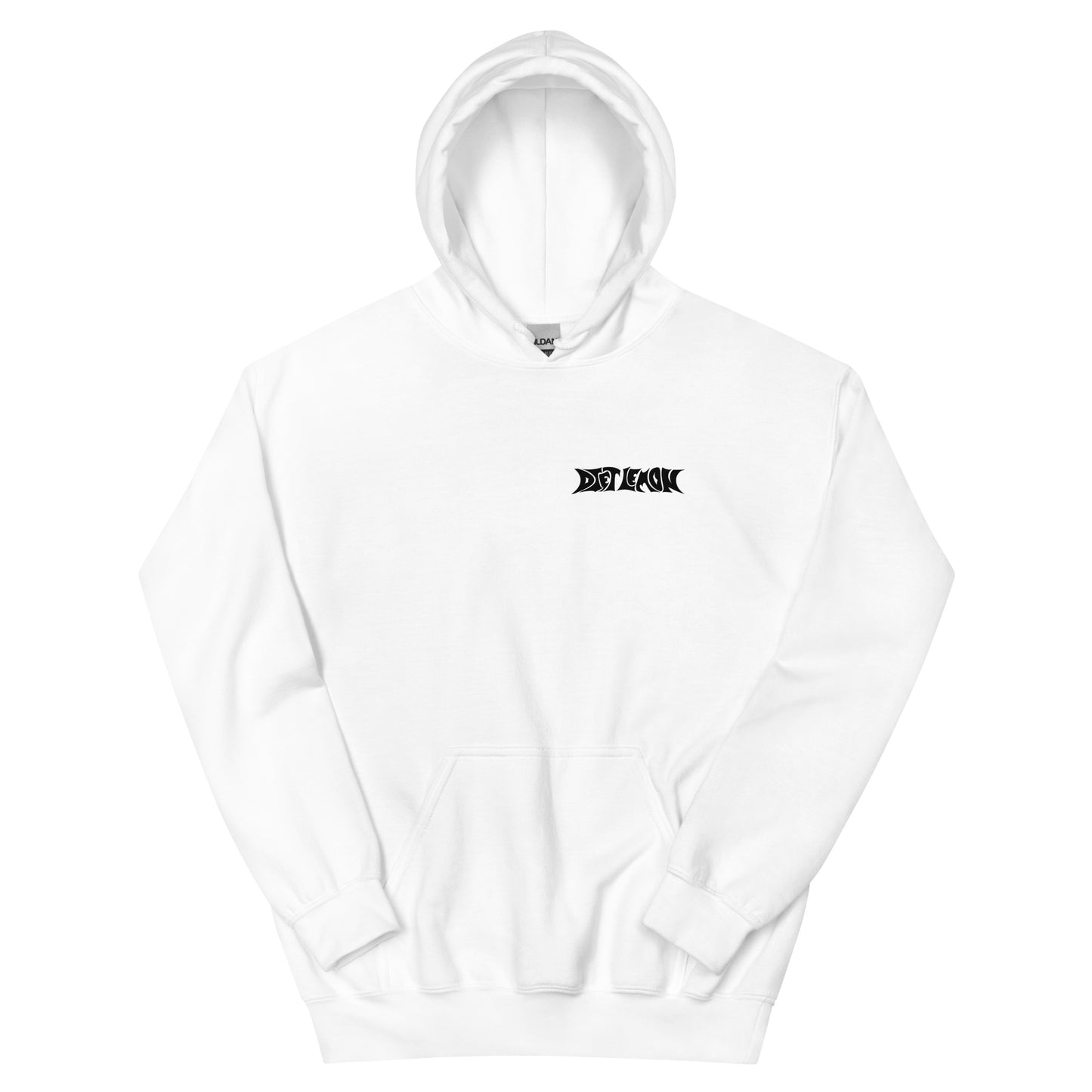 White Natural Skeleton Hoodie (color)